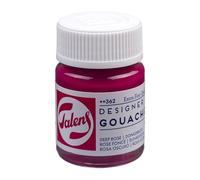 Talens Gouache extra fine - Rose foncé 362 - Flacon de 16 ml - Finition mate très pigmentée - Consistance lisse