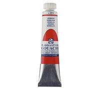 Royal Talens Gouache extra-fine Vermillon 311 – à haut pigment, fini mat – Tube 20 ml