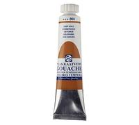 Talens Gouache Qualité Extra Fine - Or foncé 803 - Tube 20 ml - Finition mate hautement pigmentée - Peinture gouache pour artistes et designers