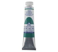 Talens Gouache Qualité Extra Fine - Tube 20 ml - Vert émeraude 616 - Peinture mate hautement pigmentée