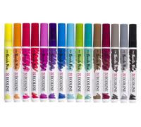 Talens - Lot de 15 stylos pinceaux Ecoline assortis | 3 pièces