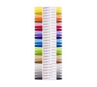 Talens - Marqueurs Pantone double pointe, set de 27 pièces pour dessins, illustrations et créations graphiques précises