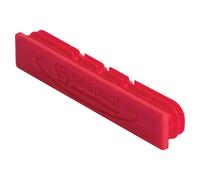 Taliaplast 380110 - Embout rectangulaire 100 x 18 mm - Rouge