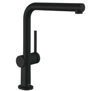 Talis M54 Mitigeur de cuisine 270, avec douchette extractible 1 jet, sBox, Noir mat (72809670)