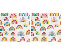 Talking Tables 20 x serviettes cocktail arc-en-ciel jetables pour anniversaire baby shower fête enfants 1er anniversaire Pâques Fête des Mères emballage recy abriqué en UE 3 plis 25 cm (Lot de 2)