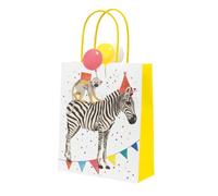 Talking Tables 8 Sacs Cadeaux Safari en Papier Jungle Zoo Anniversaire Enfants 19cm x 15,5cm Sans Plastique