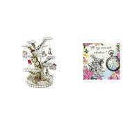 Talking Tables Alice in Wonderland | Présentoir Cupcake Décoration de Table & Talking Tables Serviettes de Tables en Papier Jetables de Fete de Theme Alice au Pays des Merveilles