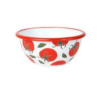 Talking Tables Bol en Émail Fait Main 12cm, Motif Tomates - Bol Coloré Incassable & Lavable au Lave-Vaisselle, Vaisselle Réutilisable pour Repas Intérieur & Extérieur, BBQs & Pique-niques