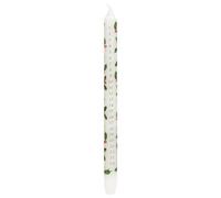 Talking Tables Bougie de l’Avent Blanche Houx de Noël - Calendrier de l’Avent à Brûler Jour par Jour, Décoration Festive pour Table de Noël, 30 cm x 2,2 cm