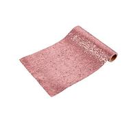 Talking Tables Chemin de table rose à paillettes réutilisable (taille 1,8 m) pour décorer votre table de fête - Accessoire parfait pour anniversaire, fête prénatale ou mariage