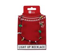 Talking Tables Christmas Entertainment Light Up Necklace for Christmas Party