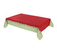 Talking Tables Christmas Xmas Party Decorations Paper Tablecloth Table Cover Botanical Berry disposable, 180 x 120cm, Red Green