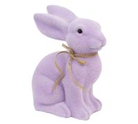 Talking Tables Décoration de table en forme de lapin de Pâques lilas - pour anniversaire d'enfant, fête du thé du Chapelier fou sur le thème d'Alice au pays des merveilles, 25 cm