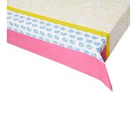Talking Tables Housse de table en tissu Boho Paisley | Nappe de fête rectangulaire au design coloré, accessoires de cuisine réutilisables, lavable en machine pour manger, pique-nique, barbecue