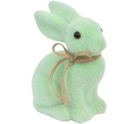 Talking Tables Pâques vert sauge-Décoration de table-Figurine de lapin-Pour anniversaire d'enfants, fête du chapelier fou-Thème Alice au pays des merveilles-15 cm