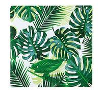 Talking Tables Serviettes en Papier Jungle Tropical - Lot de 50 serviettes pour fêtes à thème palmier, Hawaï, anniversaire, été, dinosaure, vert - 33 x 33 cm