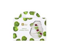 Talking Tables Sprout Guirlande lumineuse LED pour décoration de table de Noël Vert 3 m