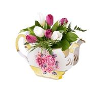 Talking Tables Truly Scrumptious Vase Carton en Forme de théière