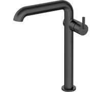 Tall basin mixer with rectangular spout