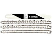 tallox 3 chaînes de tronçonneuses et 1 Guide-chaînes 3/8" 1,3 mm 56 maillons Longueur de Guide-chaîne 40 cm Compatible avec Oregon Dollmar Einhell Makita Black & Decker et Autres