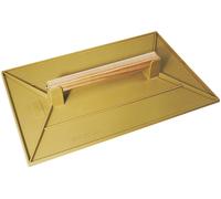 TALOCHE ABS 35x13CM RECTANGLE JAUNE TALIAPLAST-300103