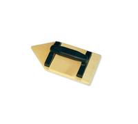 Taloche bois - Forme pointue - Poignée monobloc - Mondelin