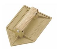 Taliaplast Taloche de maçon ABS lame pointue 200 x 130 mm jaune