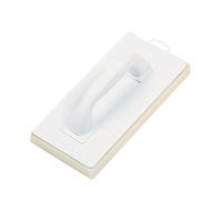 Taloche de nettoyage monobloc blanche Mondelin 290mm x 140mm