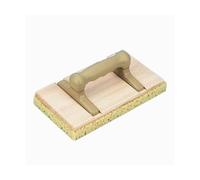 Taloche en bois - TALIAPLAST - 25x14 cm - Poignée ergonomique - Éponge interchangeable - Clip de brochage