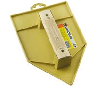TALOCHE JAUNE POINTUE 18X27CM POIGNEE BOIS MONDELIN - 311132
