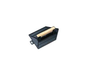 Taloche plastic choc noir manche bois 27x18 Vinmer