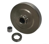 Tambour d'embrayage de rechange pour tronçonneuse compatible avec CS1700, CS3700, CS4200 et ZOMAX pour ZM-4000, kit d'assemblage de pignon en métal pour pièces de réparation d'équipement électrique