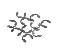 Tambour d'embrayage, roulement à aiguilles, rondelle de pignon, Clip E adapté for tronçonneuse MS170 MS180 MS250 MS240 MS260 MS290 MS440 MS460 MS660 Pièces de rechange(10pcs E Clip)
