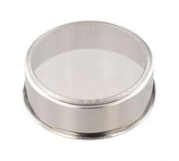 Tamis à farine à maille fine en acier inoxydable 40 mailles pour la cuisson, le tamisage, le sucre en poudre et les ingrédients secs (B)