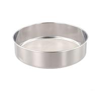 Tamis à farine à mailles fines en acier inoxydable 40 mailles pour la cuisson, le tamisage, le sucre en poudre et les ingrédients secs (D)