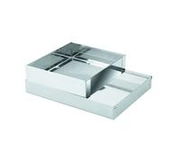 Ibili Tamis à farine 718300 Harinero Inox 25 cm Argent