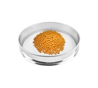 Tamis à Farine Inox,maille fine rond,Tamis de test,Tamis de cuisine pour la pâtisserie, la cuisine, le laboratoire, diamètre 30 cm