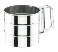 Tamis à farine - LACOR - 50 cL - inox - Poignée avec mécanisme - Évite les grumeaux
