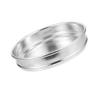 Tamis à Grains Cuisine Rond en Aluminium, Trou 2,5 MM | Outil Argenté pour Riz et Céréales, Tri Précis, Usage Domestique, Tamisage