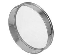 Tamis à Roches de Jardin 11,81 Pouces, Maille 2mm INOX | Tamisage Uniforme, Rond et Argenté, pour Bacs de Semis, Compostage au Jardin, Moins de Blocage