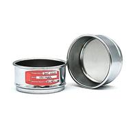 Tamis chromé de 8 cm - M-aille filtrante en acier inoxydable 304, m-aille 12-200, outil d'échantillonnage en laboratoire, 1 pièce(180 mesh)