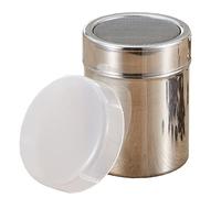 Tamis De Cuisine,Saupoudreuse à Sucre Glace, Couvercle Conservant la Fraîcheur, Farine saupoudreuses en Acier Inoxydable Tamis Patisserie Shaker Chocolat Glaçage Tamis De Cuisine (S 6*8.2cm)