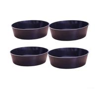 Tamis de Jardin 4 pour en Plastique pour robuste - Passoire pour Semence et Compost - Maille Fine pour Potager et Balcon - Vert et - 21x21cm(black)