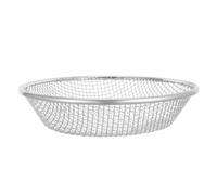 Tamis de Jardin Rond 12 Pouces, Fer Galvanisé, Robuste | Tamisage de Terre, Maille Épaisse, Base Antidérapante, Bords Lisses, pour Seau 5 Gallons