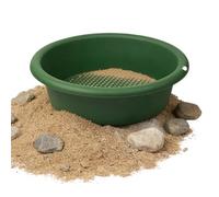 Tamis De Sol - Poêle Dè Prospection D'or | Tàmis À Mailles, Tam̃is À Granulés Antirouille Empilables, Tamïs D́e Jardinage Pour La Saleté Des Roches, Accessoire Dë Tri Ďe Tamisage Minier Dė Plantes En
