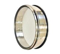 Tamis de tamisage de farine Tamis vibrant for pâtisserie, tamis à mailles fines, diamètre 20 cm, acier inoxydable 304, 1 pièce(180)