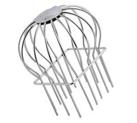 Tamis Descendeur Acier Rouille Résistant Tamis Descendeur Acier(7.3CM*11CM) | Acier inoxydable 304, conception creuse 360°, pour feuilles et branches, drainage rapide, anti-corrosion