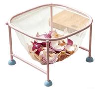 Tamis extensible pour cuisine - 14,5 x 14,5 cm - 50 filets | Filtration efficace, capture les restes de nourriture, garde l'évier propre, 50 sacs en maille inclus, facile à nettoyer