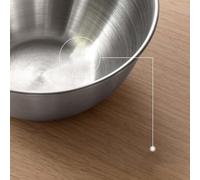 Tamis Fin pour Pâtes Orzo et Petits Grains(Silver) | Acier inoxydable pour robuste, résiste à la rouille, goût neutre, pour idéal pour riz et légumes, durable
