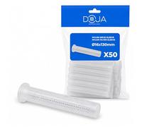 Tamis Nylon Ancrage Chimique DOJA Barcelona - Pack 50-16x130mm - Installation Facile, Tamis Scellement Chimique, Design Optimisé pour Bonne Fixation, Tige Filitée pour Ancrage